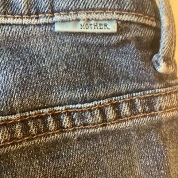 Mother The Muse Jeans Sz 27 Stretch Bushwhacked - Picture 5 of 9